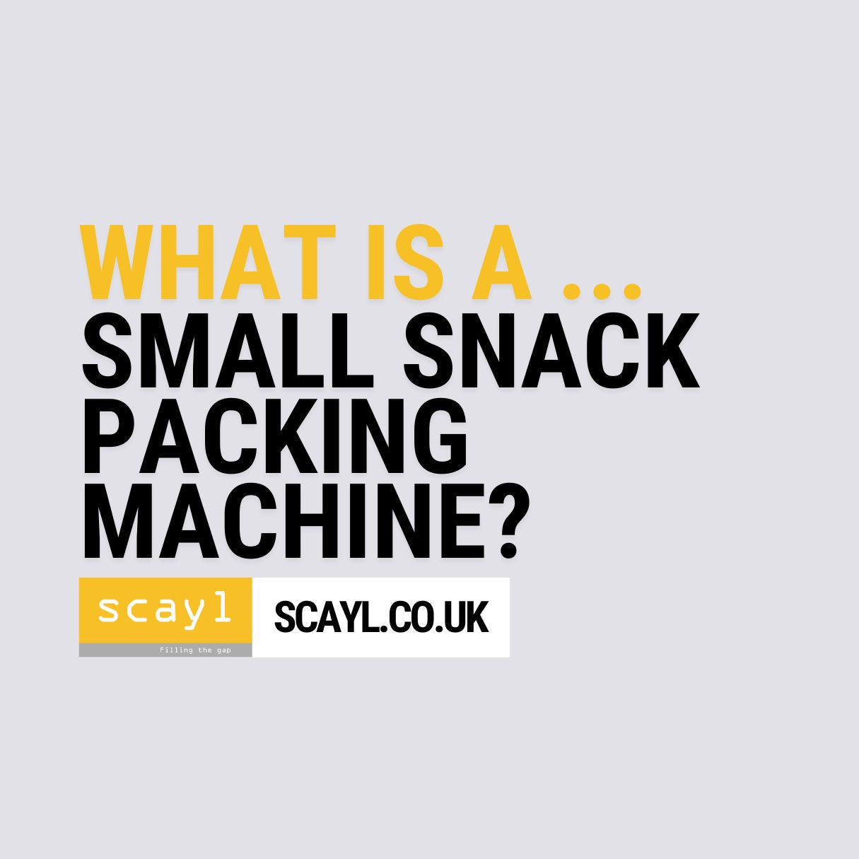 What is a Small Packaged Snack Packaging Machine?